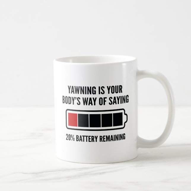 Yawning Kaffemugg (Höger)