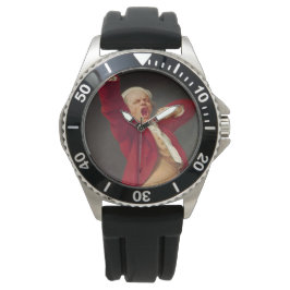 Yawning Man (Self-Porträtt) (av Joseph Ducreux) Armbandsur