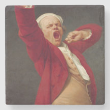 Yawning Man (Self-Porträtt) (av Joseph Ducreux)