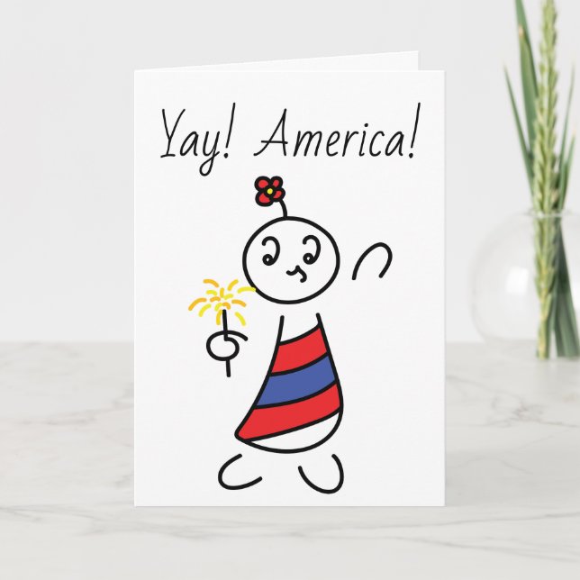 Yay! Amerika! Kort (Framsida)