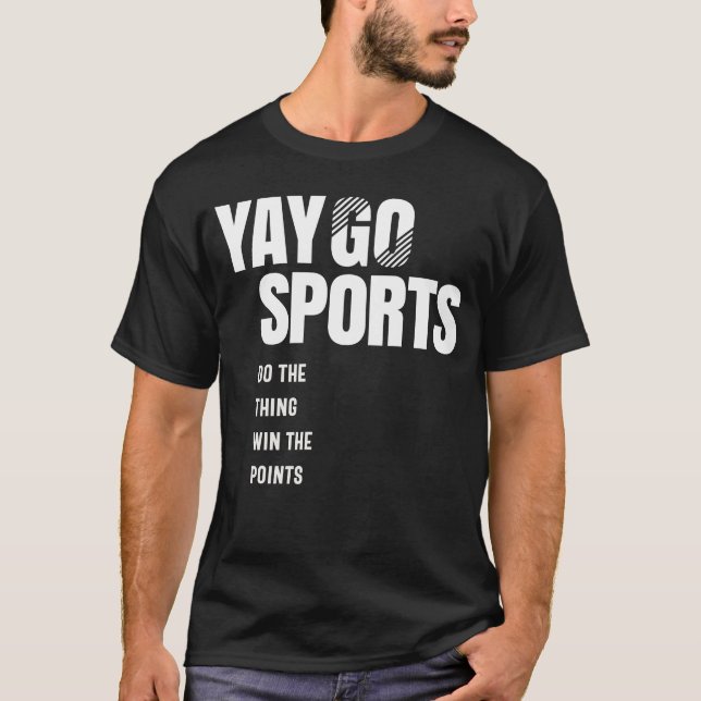 Yay Go Sports - Lena sporter T Shirt (Framsida)