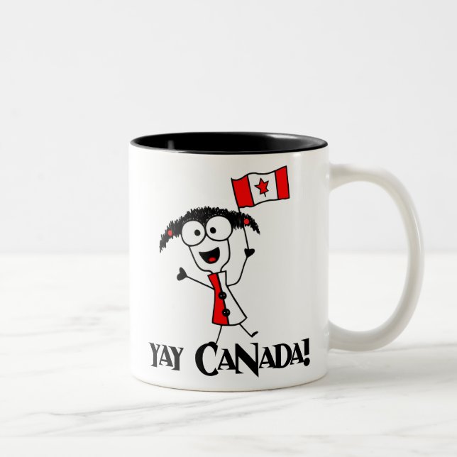 Yay Kanada! Mugg (Höger)