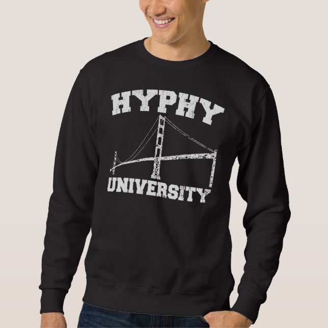 Yay område för Hyphy universiteten Lång Ärmad Tröja (Framsida)