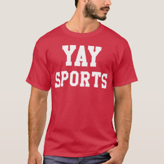 Yay Sportströja Winhe Pointsgo tjej rolig T Shirt