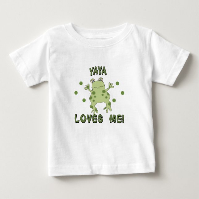 YaYa älskar mig grodan T Shirt (Framsida)