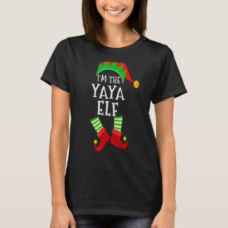 Yaya Elf Matching Family Group jul Elf Party T Shirt