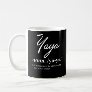 YaYa Funny Definition Kaffemugg