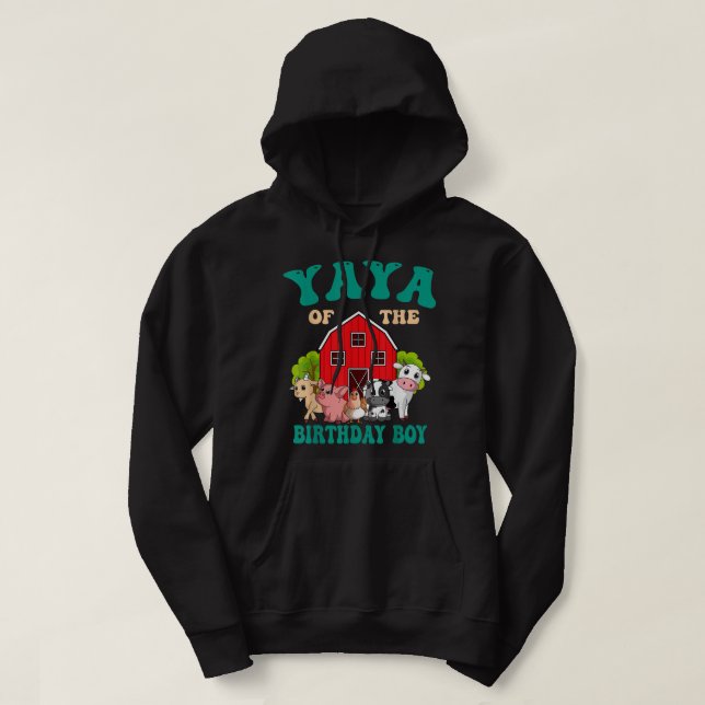 Yaya of the Birthday Boy Farm Animal Family, född Hoodie (Design framsida)