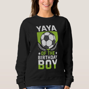 Yaya of the Birthday Boy Player Bday Team P T Shirt