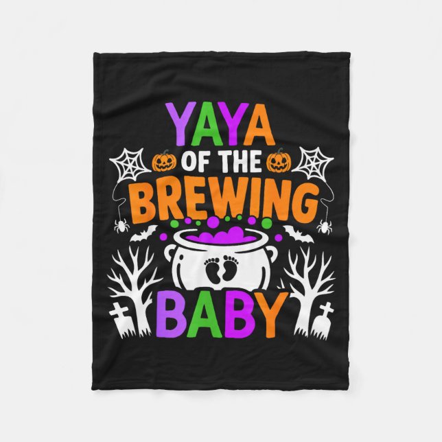 Yaya Of The Brewing Baby Halloween Costume  Fleecefilt (Framsidan)