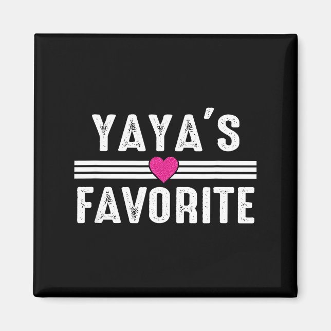 Yaya's Favorite  Magnet (Framsidan)