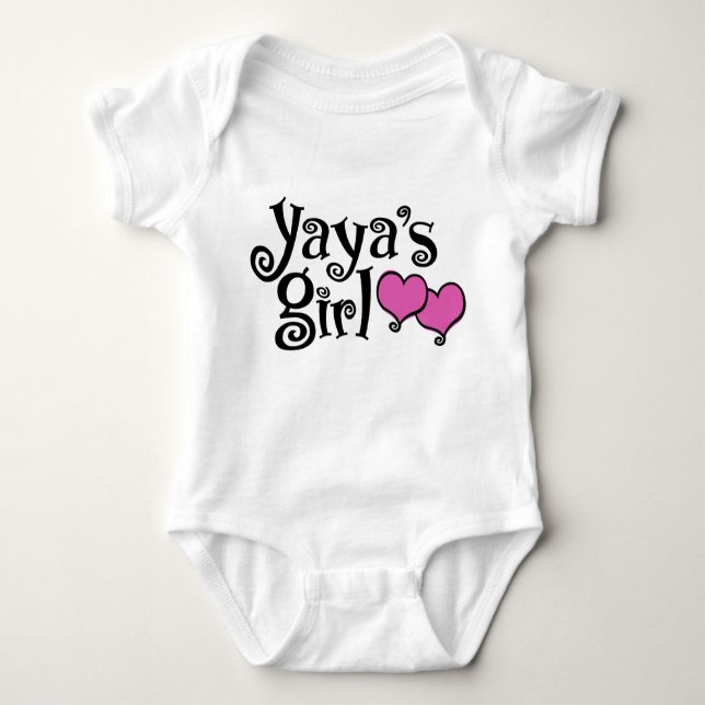 Yayas flicka t shirt (Framsida)
