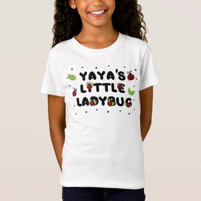 Yayas lilla Ladybug - Cute T Shirt (Framsida)