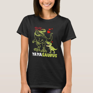 Yayasaurus Yaya Dinosaur Rex Mor-dagen T Shirt