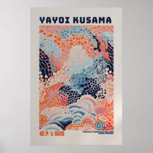 Yayoi Kusama Affisch - Abstrakt Yayoi Kusama Print