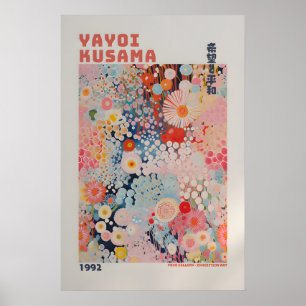 Yayoi Kusama Affisch - Abstrakt Yayoi Kusama Print