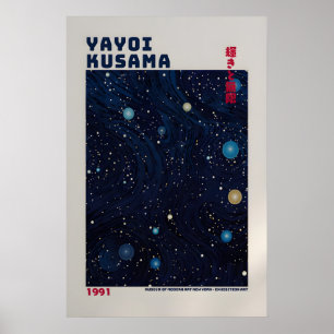 Yayoi Kusama Affisch - Abstrakt Yayoi Kusama Print