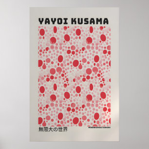 Yayoi Kusama Affisch - Abstrakt Yayoi Kusama Print