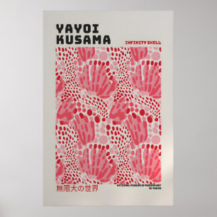 Yayoi Kusama Affisch - Abstrakt Yayoi Kusama Print