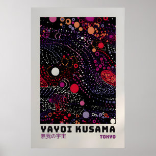 Yayoi Kusama Affisch - Abstrakt Yayoi Kusama Print