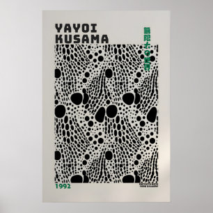 Yayoi Kusama Affisch - Abstrakt Yayoi Kusama Print