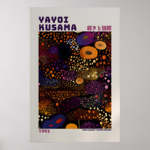 Yayoi Kusama Affisch - Abstrakt Yayoi Kusama Print