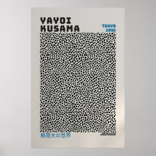 Yayoi Kusama Affisch - Abstrakt Yayoi Kusama Print