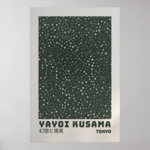 Yayoi Kusama Affisch - Abstrakt Yayoi Kusama Print