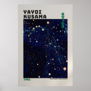 Yayoi Kusama Affisch - Abstrakt Yayoi Kusama Print