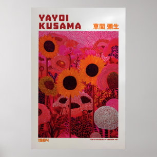 Yayoi Kusama Affisch - Yayoi Kusama Inspirerad