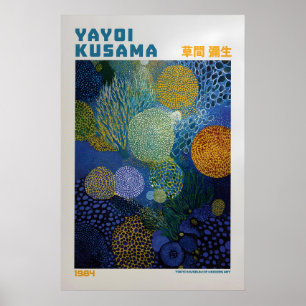 Yayoi Kusama Affisch - Yayoi Kusama Inspirerad