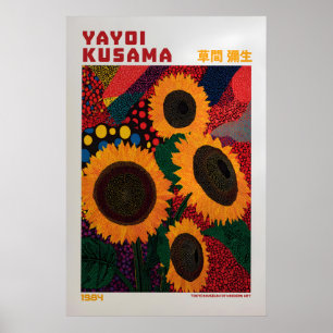 Yayoi Kusama Affisch - Yayoi Kusama Inspirerad