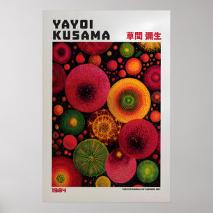 Yayoi Kusama Affisch - Yayoi Kusama Inspirerad