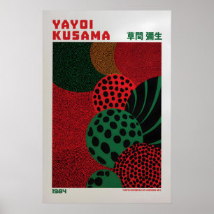 Yayoi Kusama Affisch - Yayoi Kusama Inspirerad