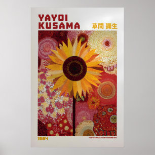 Yayoi Kusama Affisch - Yayoi Kusama Inspirerad