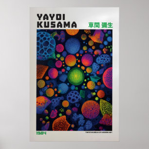 Yayoi Kusama Affisch - Yayoi Kusama Inspirerad