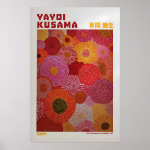 Yayoi Kusama Affisch - Yayoi Kusama Inspirerad