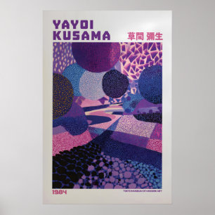 Yayoi Kusama Affisch - Yayoi Kusama Inspirerad