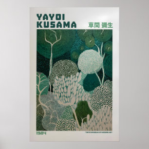 Yayoi Kusama Affisch - Yayoi Kusama Inspirerad
