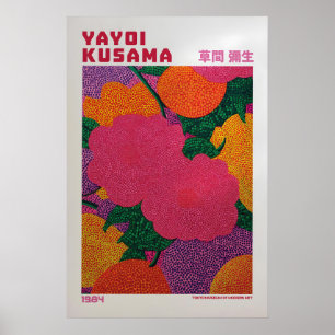 Yayoi Kusama Affisch - Yayoi Kusama Inspirerad