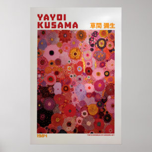 Yayoi Kusama Affisch - Yayoi Kusama Inspirerad