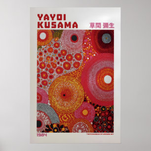 Yayoi Kusama Affisch - Yayoi Kusama Inspirerad
