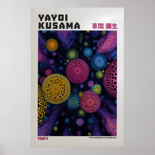 Yayoi Kusama Affisch - Yayoi Kusama Inspirerad