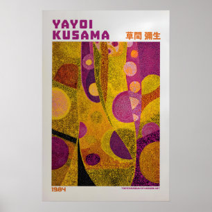 Yayoi Kusama Affisch - Yayoi Kusama Inspirerad