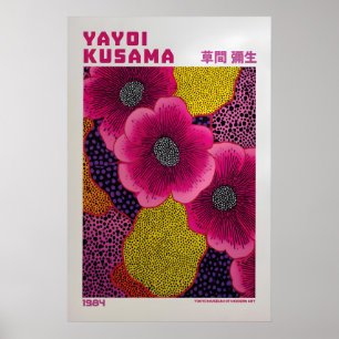 Yayoi Kusama Affisch - Yayoi Kusama Inspirerad Blo