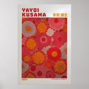 Yayoi Kusama Affisch - Yayoi Kusama Inspirerad Blo
