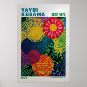 Yayoi Kusama Affisch - Yayoi Kusama Inspirerad Blo