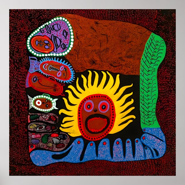 Yayoi Kusama art Poster (Framsidan)