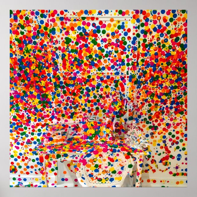 Yayoi Kusama art Poster (Framsidan)