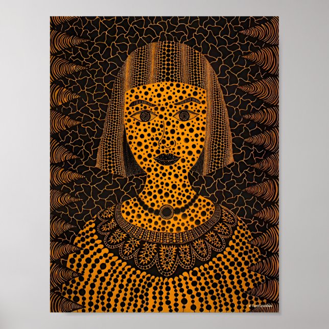 Yayoi Kusama art Poster (Framsidan)